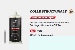 COLLE STRUCTURALE SPECIAL PLASTIQUE