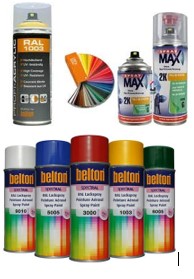 AEROSOL TEINTE RAL