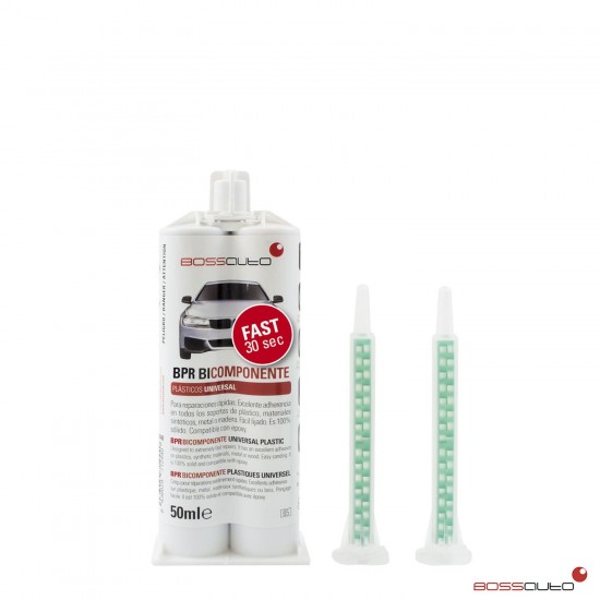 MASTIC REPARATION PLASTIQUE BI-COMPOSANT