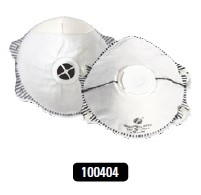 Masque FFP2 au charbon actif avec valve (10 u)