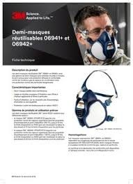 DEMI-MASQUE PEINTURE JETABLE